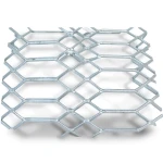 Hot Rolled Expanded Metal Sheet 4.8 mm Thickness, 2.44 M Width, 4 M Length, Jawhara Design