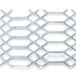 Hot Rolled Expanded Metal Jawhara Shape Wire Diameter 4.8 mm Width 2.44 M Length 6 M