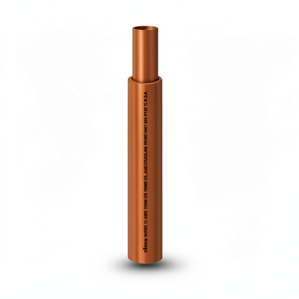 THHN/THWN Copper Cable PVC 105°C Insulation 12.7 MM Diameter 600 Volt 500 Feet Brown | Al Fanar