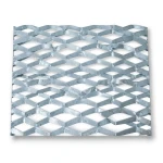 Galvanized Steel Expanded Metal Mesh Thickness 1.7 mm Width 1.22 M Length 5 M
