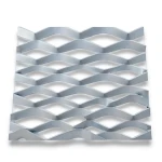 Galvanized Steel Expanded Metal Mesh Thickness 1.7 mm Width 1.22 m Length 6 m | Bait Al Tatawor