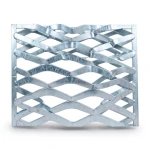 Galvanized Steel Expanded Metal Mesh Thickness 1.8 mm Width 1.22 m Length 3 m