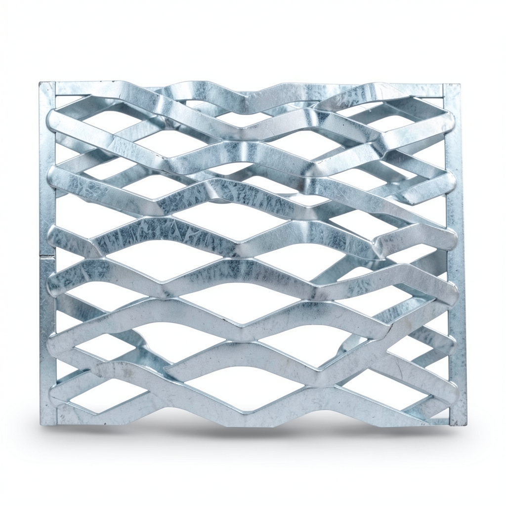 Galvanized Steel Expanded Metal Mesh Thickness 1.8 mm Width 1.22 m Length 3 m