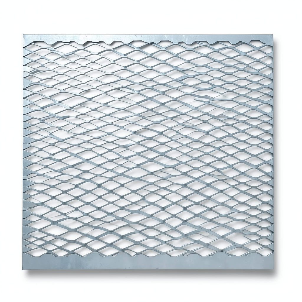Galvanized Steel Expanded Metal Mesh Thickness 1.8 mm Width 1.22 m Length 4 m