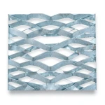 Galvanized Steel Expanded Metal Mesh Thickness 1.8 mm Width 1.22 M Length 1 M