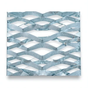 Galvanized Steel Expanded Metal Mesh Thickness 1.8 mm Width 1.22 M Length 1 M