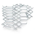 Hot Rolled Expanded Metal Wiremesh Jawhara Shape 6 mm Thickness 3 M Length 1.22 M Width