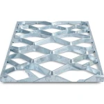 Galvanized Steel Expanded Metal Mesh Thickness 1.8 mm Width 1.22 m Length 5 m