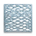 Galvanized Steel Expanded Metal Mesh Thickness 1.8 mm Width 1.22 m Length 2 m