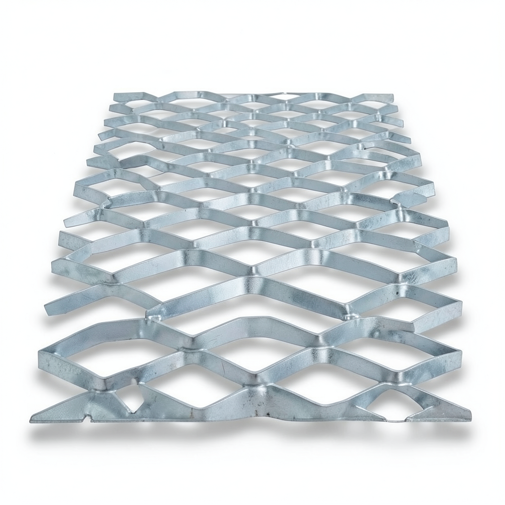 Galvanized Steel Expanded Metal Mesh Thickness 1.8 mm Width 1.22 m Length 6 m