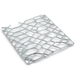 Hot Rolled Expanded Metal Sheet, Jawhara Form, 6 mm Wire Diameter, 1.22 M Width, 5 M Length