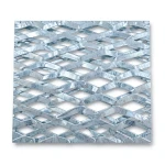 Galvanized Steel Expanded Metal Mesh Thickness 1.8 mm Width 1.22 m Length 7 m