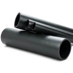 HDPE Pipe Pressure 12.5 Bar PE 100, 710 mm OD, 52.2 mm Thickness, Black