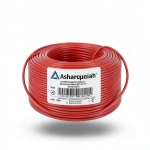 سلك كهربائي نحاس مجدول 2/0 AWG عزل PVC 105°C أحمر 600 فولت طول 500 قدم | شركة كابلات الشرقية للصناعة