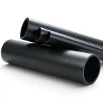 HDPE Pipe 6.3 Bar Pressure PE 100, 710 mm OD, SDR 26, 27.2 mm Thickness, Black