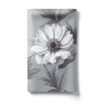 Floral Wall Covering Gray Color 10m x 0.53m, Model ht70000