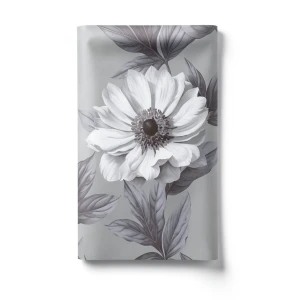 Floral Wall Covering Gray Color 10m x 0.53m, Model ht70000