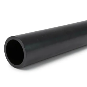 مواسير HDPE ضغط 15.7 بار PE 63 قطر 180 مم SDR 6 لون أسود