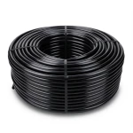 HDPE Coil Pipe Pressure 16 Bar PE 100, 20 mm OD, 1.9 mm Thickness, Black