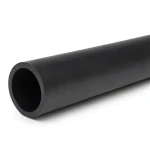 مواسير HDPE ضغط 15.7 بار PE 63 قطر 180 مم SDR 6 لون أسود