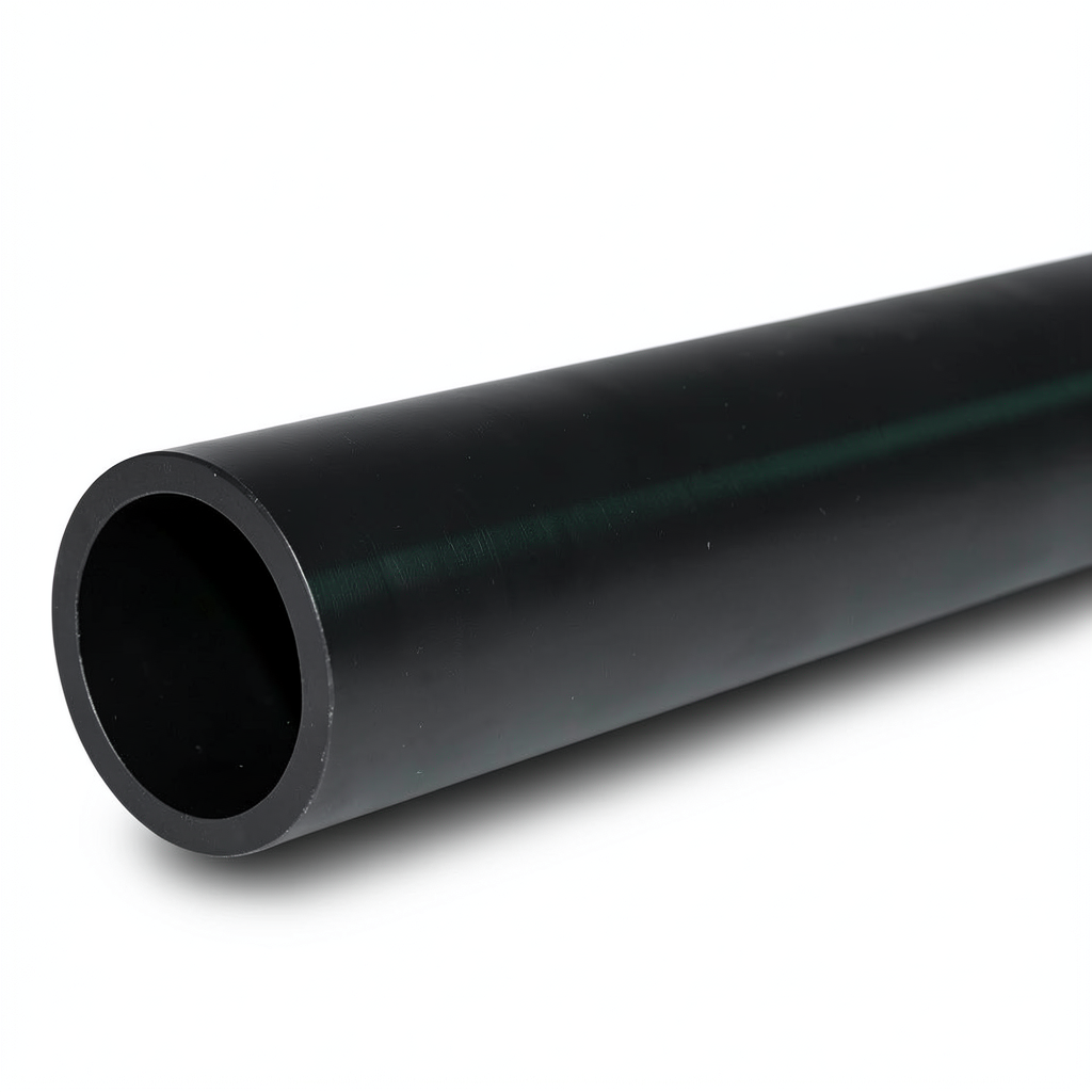 أنابيب HDPE ضغط 15.7 بار PE 63 قطر خارجي 200 مم SDR 6 لون أسود