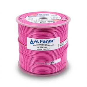 سلك نحاس مجدول 10 ملم معزول PVC مقاوم للحرارة 450/750 فولت، طول اللفة 100 ياردة | شركة الفنار