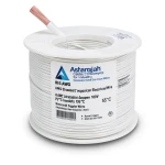 سلك امريكي 8 AWG نحاس مجدول، عزل PVC 105°C، أبيض، 600 فولت، 500 قدم | شركة كابلات الشرقية للصناعة