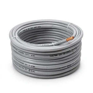 THHN/THWN Copper Cable PVC 105°C Insulation Diameter 4.2 MM 600 Volt 500 Feet Gray | Al Fanar