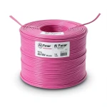 25mm Stranded Copper Wire Heat Resistant PVC Insulated 450/750V 100 yards Pink | Al Fanar