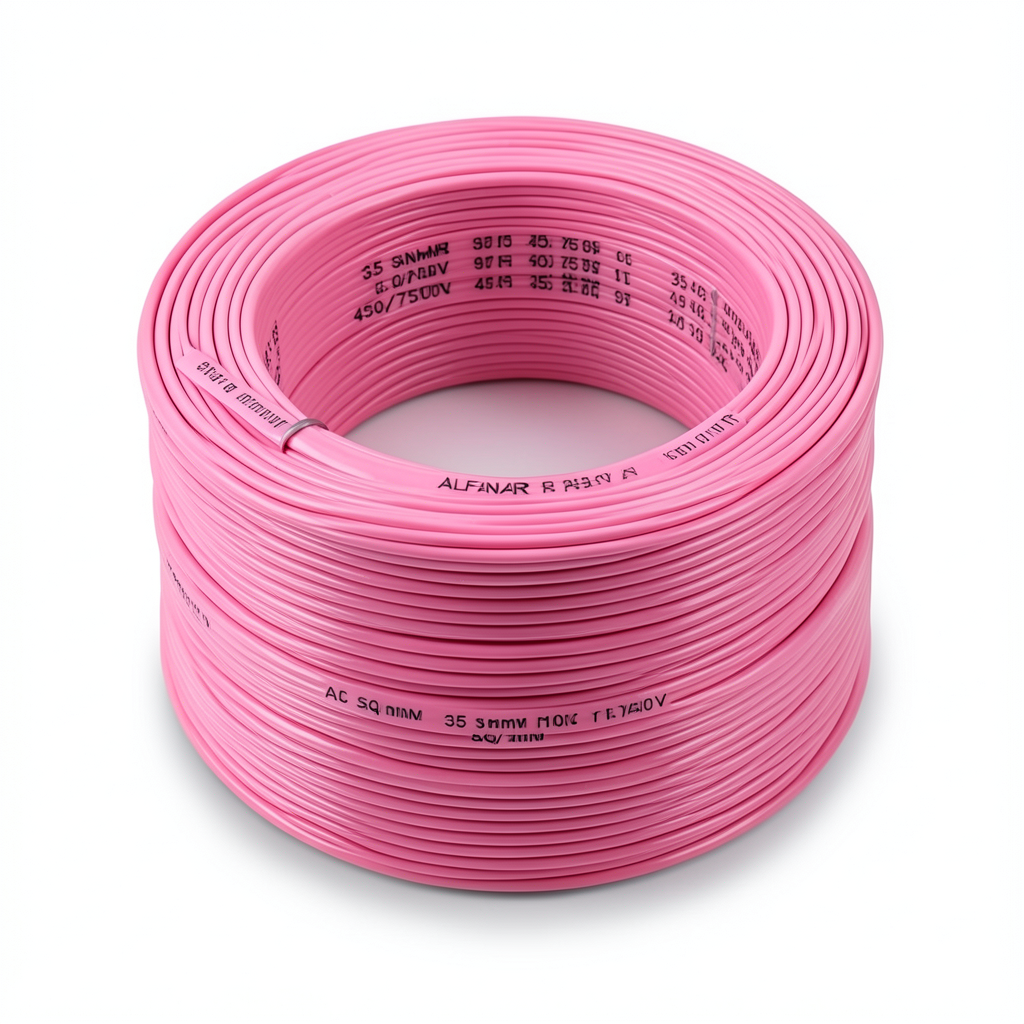 35 sq mm Stranded Copper Wire Heat Resistant PVC Insulated 450/750V 100 yards Coil | Al Fanar