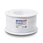سلك امريكي 4 AWG نحاس مجدول معزول PVC 105°C أبيض، 600 فولت، طول 500 قدم | شركة كابلات الشرقية للصناعة