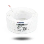 2 AWG Stranded Copper American Electric Wire, PVC Insulation 105°C, White, 600V, 500ft | Asharqiyah Cables Company for Industry