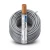 كابل نحاس THHN/THWN عزل PVC 105°C مقاس 8 مم2 قطر 5.5 مم 600 فولت طول 300 قدم رمادي | شركة الفنار - Image 1