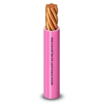 25mm Stranded Copper Wire Heat Resistant PVC Insulated 450/750V 100 yards Pink | Al Fanar