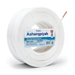 سلك كهربائي نحاس مجدول 1 AWG عزل PVC 105°C أبيض، 600 فولت، 500 قدم | شركة كابلات الشرقية للصناعة