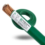 سلك كهرباء مفرد نحاس شعر معزول PVC، مقاس 2.5 ملم 450/750 فولت، لون أخضر | مجموعة كابلات الرياض