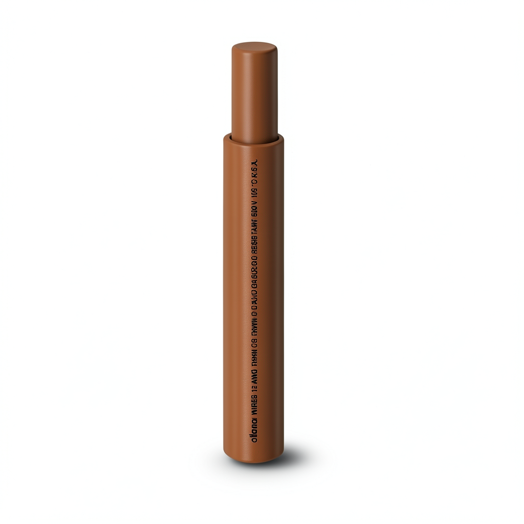 كابل نحاس THHN/THWN معزول PVC 105° قطر 11.9 مم 600 فولت 500 قدم بني | شركة الفنار