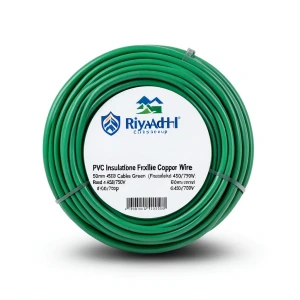 PVC Insulation Flexible Copper Wire 50mm 450/750V Green | Riyadh Cables Group