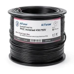 400mm Stranded Copper Wire Heat Resistant PVC Insulated 450/750V 300ft Coil | Al Fanar