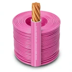 500 sq mm Stranded Copper Wire Heat Resistant PVC Insulated 450/750V 100 yards Coil Pink | Al Fanar