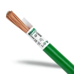 سلك مفرد نحاس شعر عزل PVC، مقاس 185 sq mm، 450/750 فولت، لون أخضر | مجموعة كابلات الرياض