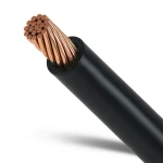 سلك كهرباء مجدول نحاس 2.5 مم2 450/750 فولت، عزل PVC، لون اسود