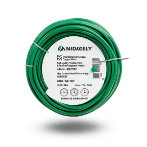 PVC Insulation Flexible Copper Wire 240mm, 450/750V, Green | Riyadh Cables Group