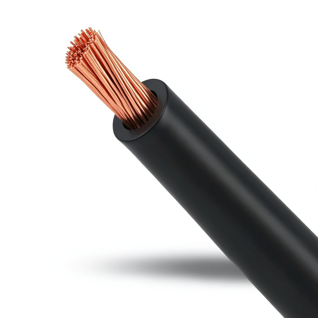 4mm Stranded Copper Wire 450/750V PVC Insulation Black