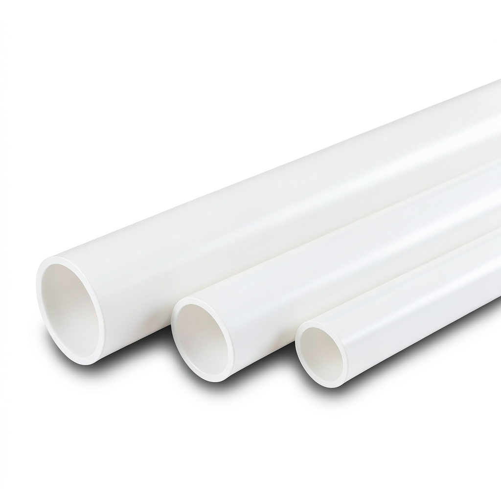 أنابيب UPVC مقاس 1.5 إنش سمك 2.84 مم SDR 17 لون أبيض