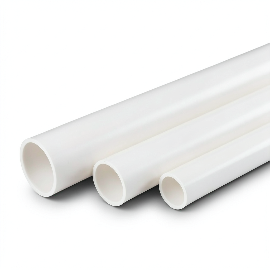 أنابيب UPVC مقاس 1.5 إنش سمك 2.84 مم SDR 17 لون أبيض