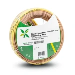 لفة سلك تأريض نحاس شعر 150 ملم 450/750 فولت معزول PVC أصفر/أخضر | مجموعة كابلات الرياض