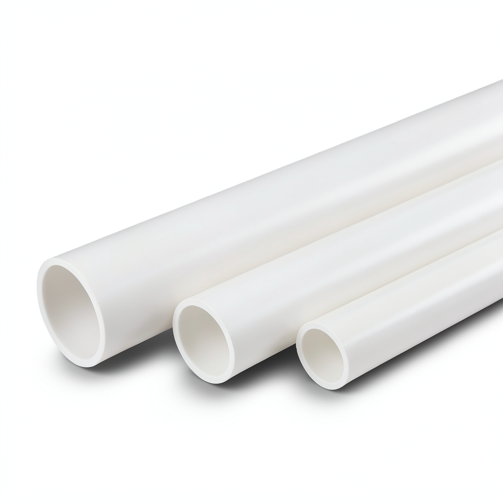 UPVC Pipe 1.85 mm Thickness SDR 26 48.26 mm Diameter White