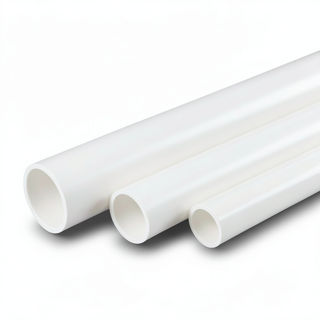UPVC Pipe 1.85 mm Thickness SDR 26 48.26 mm Diameter White