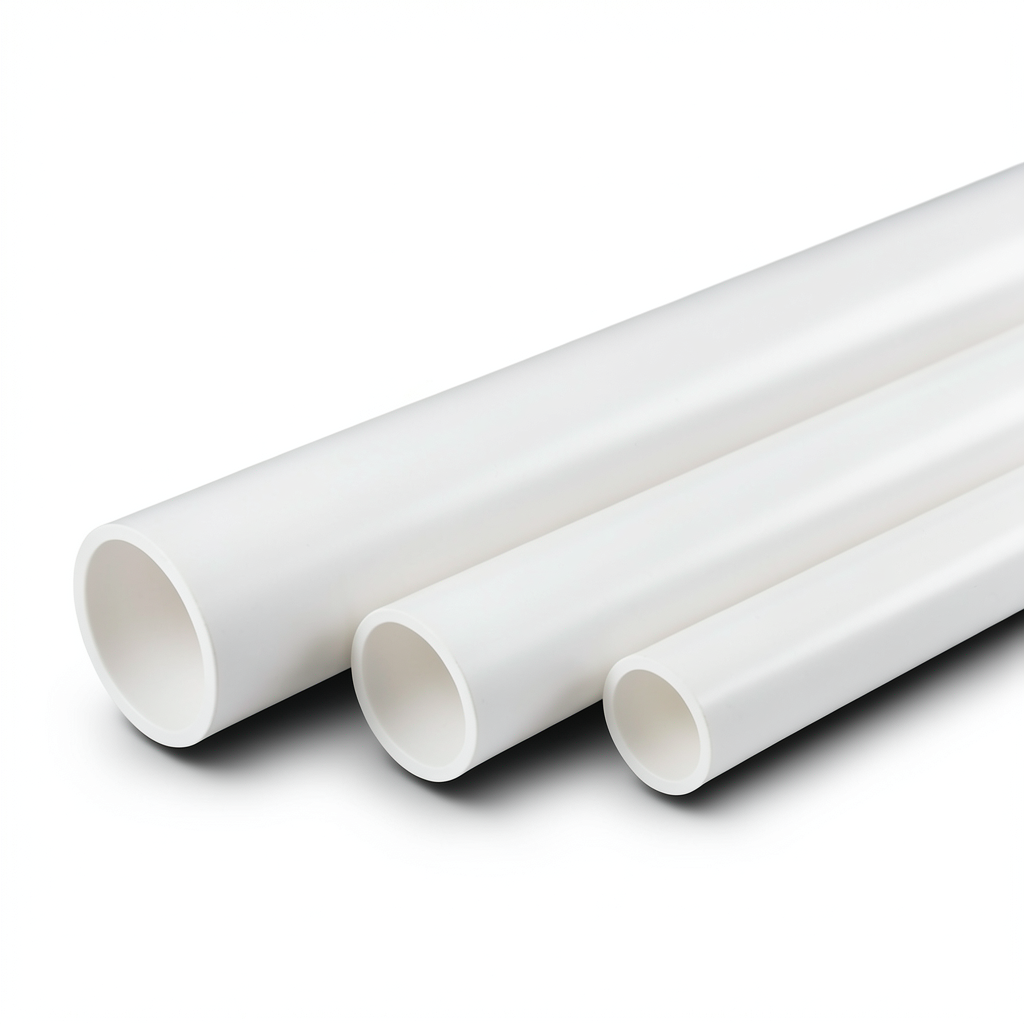 مواسير UPVC مقاس 2 أنش سمك 2.31 مم SDR 26 قطر خارجي 60.32 مم أبيض